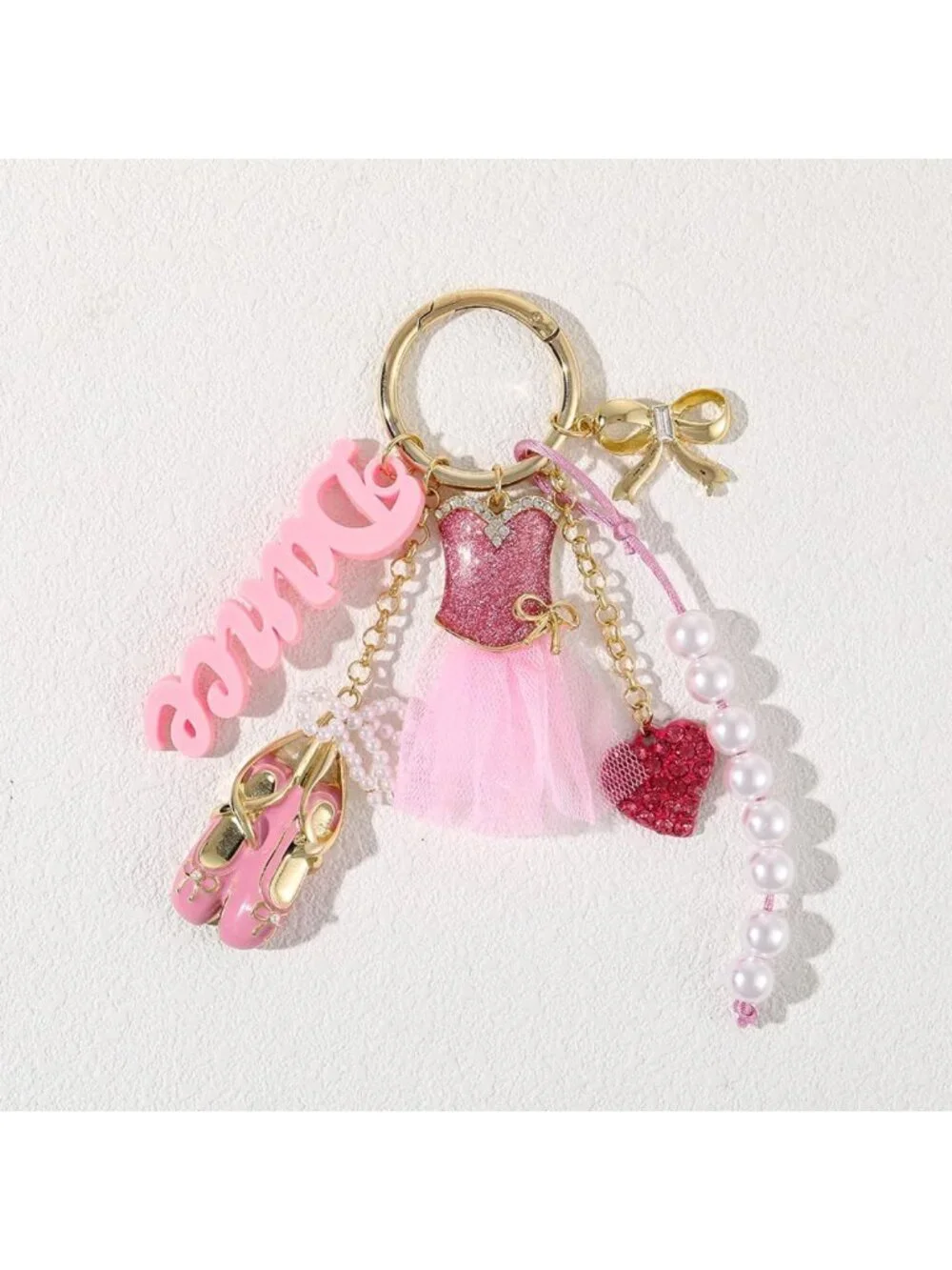 Cute Sport Bag Charms for Women | Football, Basketball, Ballet Keychains & Good